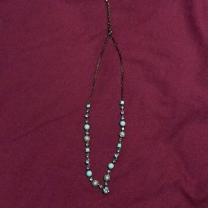 Blue necklace